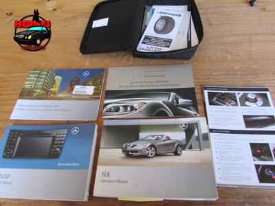 Mercedes R171 Owners Manual Guide Handbook SLK280 SLK300 SLK350 SLK55 0008992461